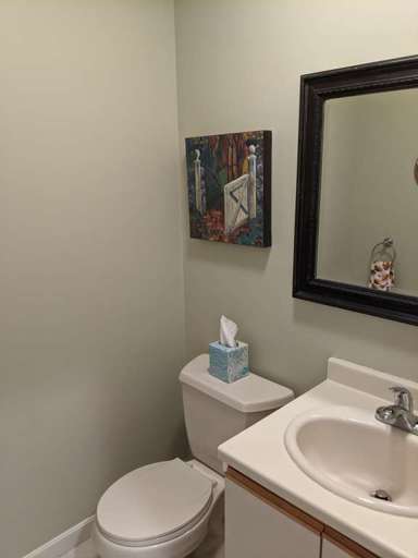 Main floor Half bath